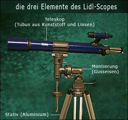 Traumflieger-Report: Lidl-Teleskop an der Canon DSLR / Teil 1