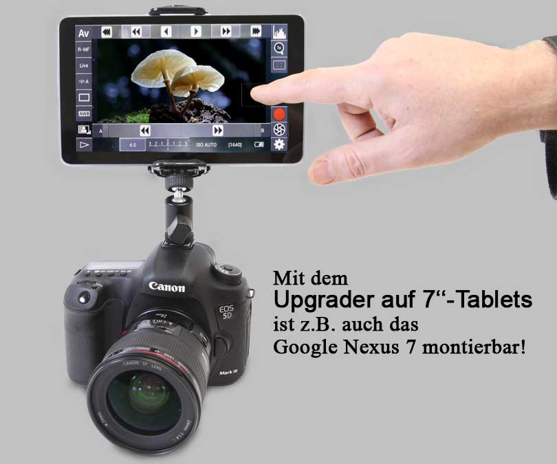Traumflieger: Canon DSLR per Android-Handy steuern