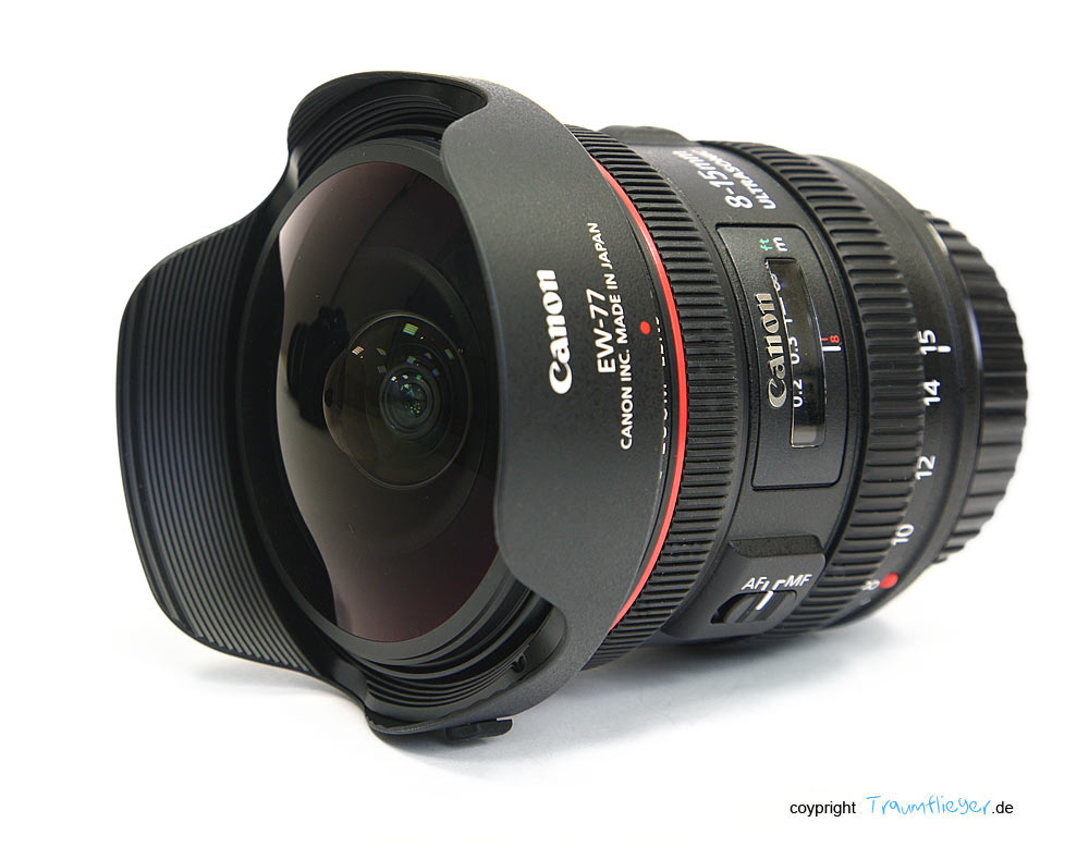 Traumflieger: Canon EF 8-15mm f/4L Fisheye USM
