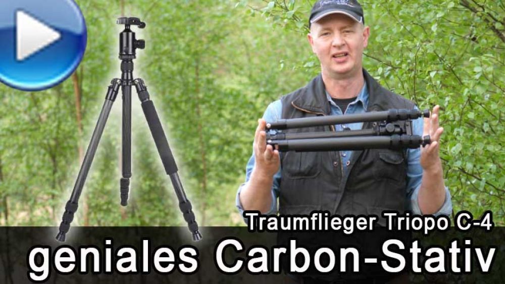 geniales Carbon-Stativ: Traumflieger Triopo C-4 - Traumflieger.de