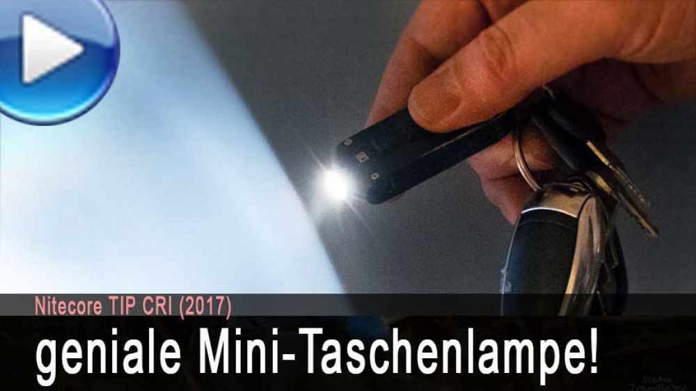 geniale Mini-Taschenlampe für den Schlüsselbund - Traumflieger.de