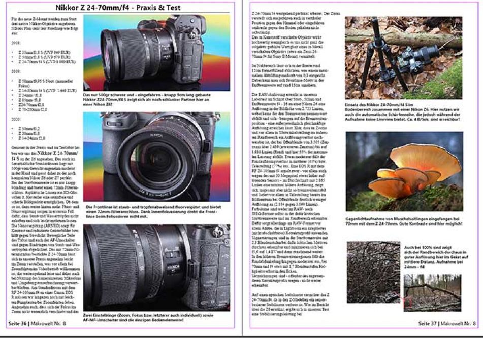 Nikon Z6 Test in der Traumflieger Makrowelt Nr. 8 - Traumflieger.de