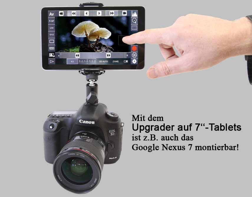 Video: so funktioniert die 7''-Tablet-Halterung - Traumflieger.de