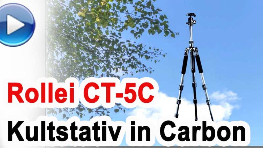 Video: Rollei Fotopro CT-5C, das Kultstativ jetzt in Carbon! -  Traumflieger.de