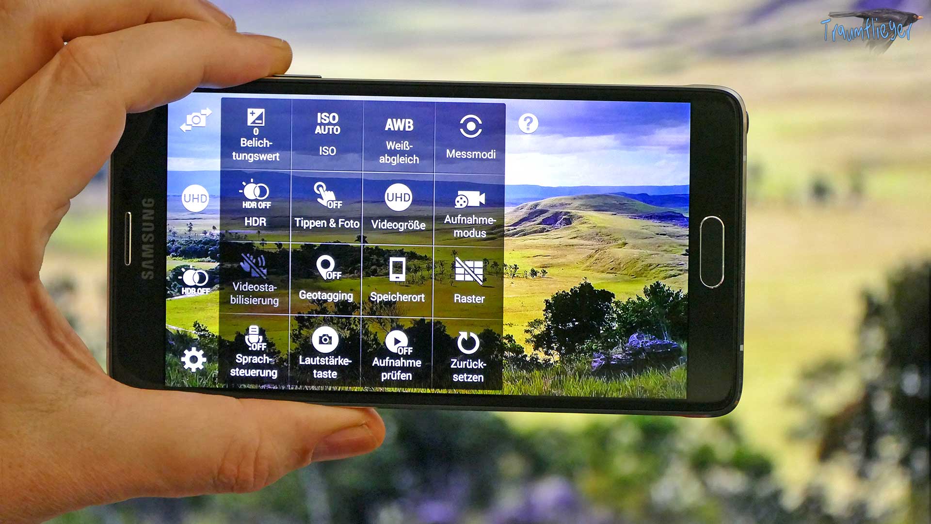 Was taugt das Samsung Galaxy Note 4 für Fotografen? - Traumflieger.de