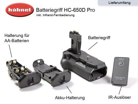 Batteriegriff Hähnel HC-700D Pro für Canon EOS 550D, 600D, 650D, 700D -  Traumflieger