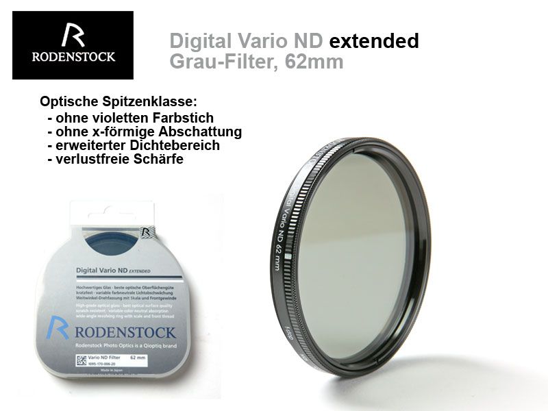 Rodenstock Digital Vario ND Extended Filter, E62 - Traumflieger