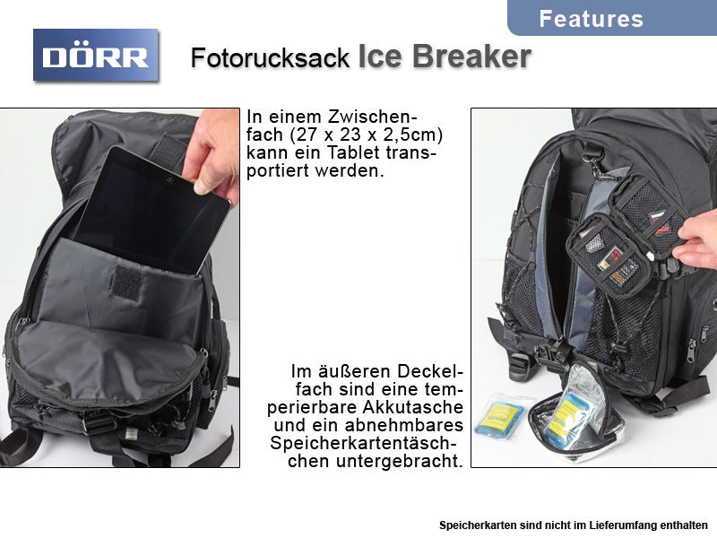 Dörr Icebreaker Small Fotorucksack - Traumflieger