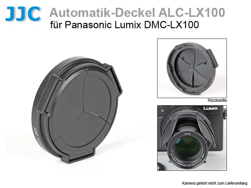 JJC Automatik-Objektivdeckel ALC-LX100 für Lumix LX100 - Traumflieger