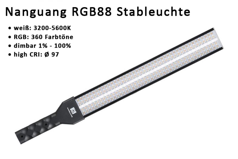 Nanguang RGB88 light bar high CRI - Traumflieger