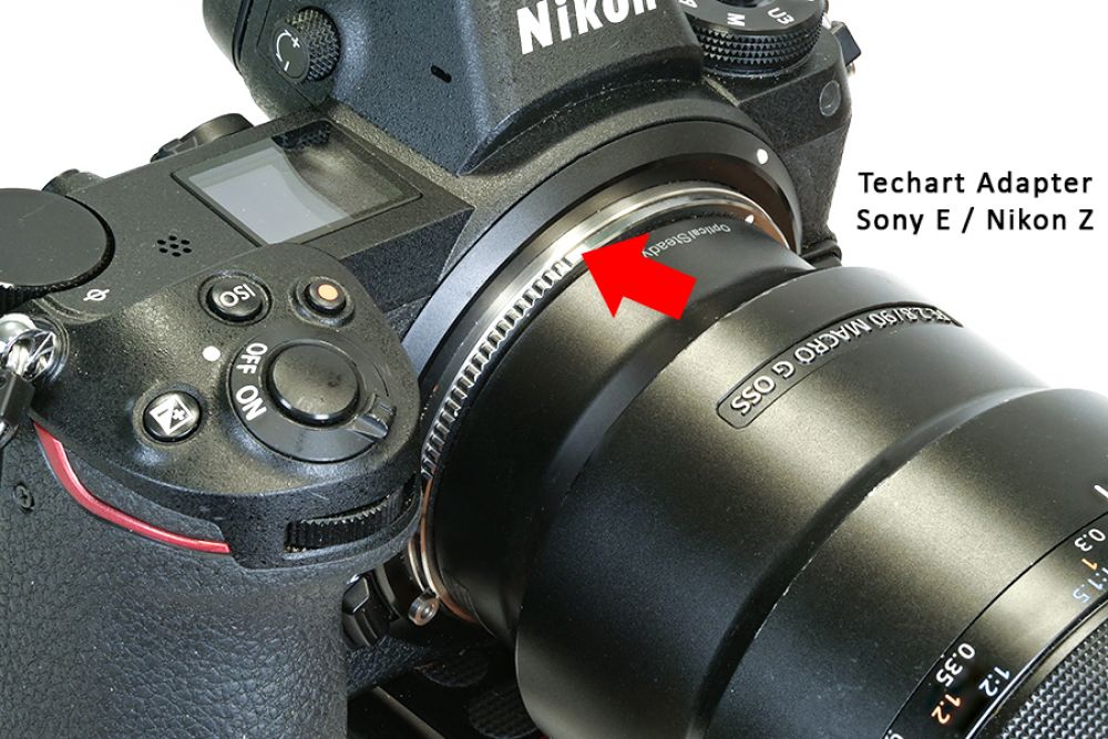 Techart Autofokus Adapter Sony E - Nikon Z - Traumflieger