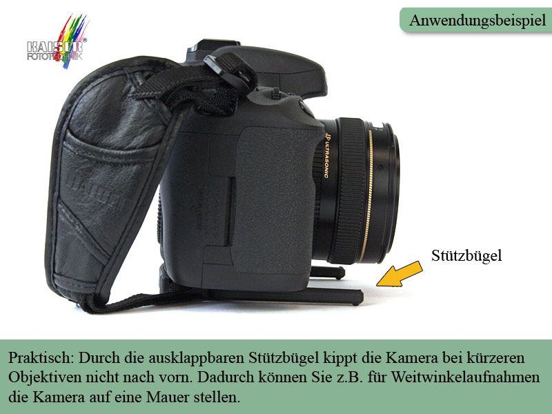 Kaiser Kamera-Handschlaufe Profi inkl. Bodenplatte - Traumflieger