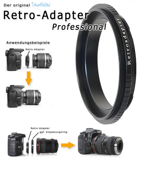 Retro-Adapter Professional für Canon - Traumflieger